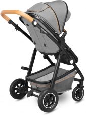Дитячий візочок 3 в 1 Lionelo Amber Grey Stone